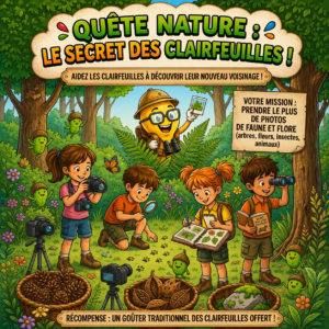 Quête Nature : LE SECRET DES CLAIRFEUILLES